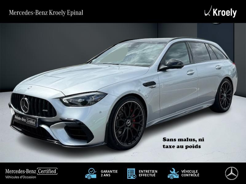 Photo Mercedes-Benz CLASSE C BREAK Mercedes-AMG C 63 S E PERFORMANCE Break 2.0 680 9G-TRONIC 4MATIC Malus payé LOA possible Pack assist